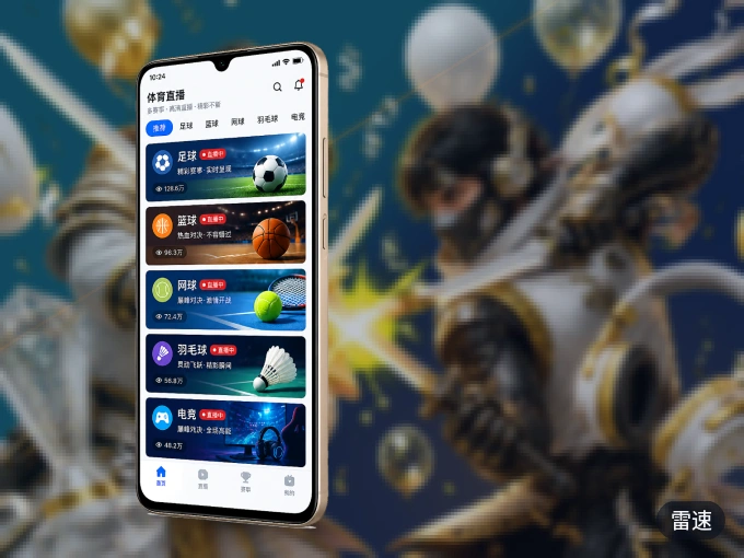 下载雷速 APP，随时开启精彩观赛